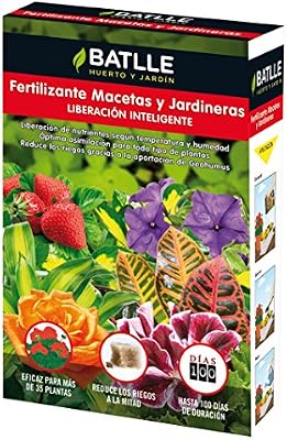 Semillas Batlle 710760UNID Fertilizante macetas y jardineras, 1.5 ...