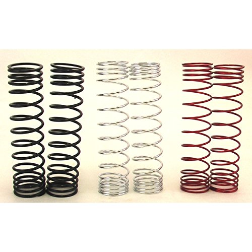 Hot Racing STE100MR128 Multi-Rate Rear Spring Set (3 Pair) -ampede