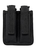 New Barsony Double Magazine Pouch for Full Size 9mm 40 45 Pistols