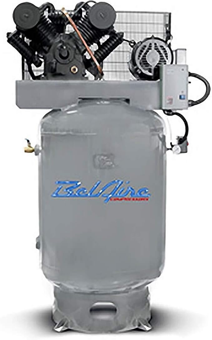 BelAire 6312V4 460Volt 10HP 120Gallon Vertical Electric