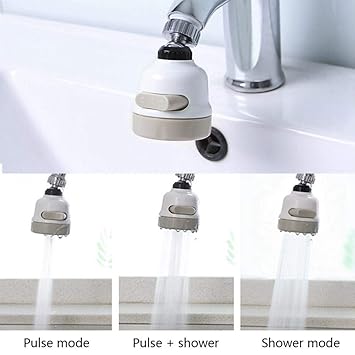 Gaxquly Abs And Stainless Steel 360 Degree Swivel Sprayer Kitchen