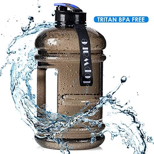Dishwasher Safe New Material Tritan Plastic Hot Cold Water Jug Container Big Capacity 2.2L 75oz Half Gallon 1.3L 44oz 550ml Large Leakproof BPA Free Water Bottle for Fitness Camping Bicycle Gym