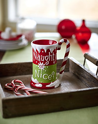 Hallmark Direct Imports Naught or Nice Christmas Mug