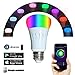 Smart light bulb,Works With Alexa,Dimmable Multicolored Color Changing Lights,Smartphone Free APP Control,7W New Version