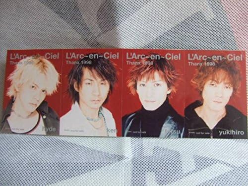 Amazon L Arc En Cielステッカーラルクhyde アイドル 芸能人グッズ 通販