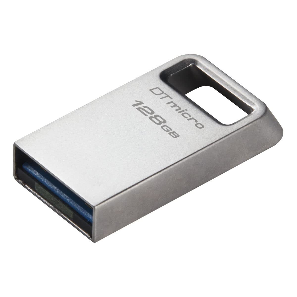 Kingston DataTraveler Micro USB Flash Drive 128GB 200MB/s Metal USB 3.2 Gen 1 - DTMC3G2/128GB