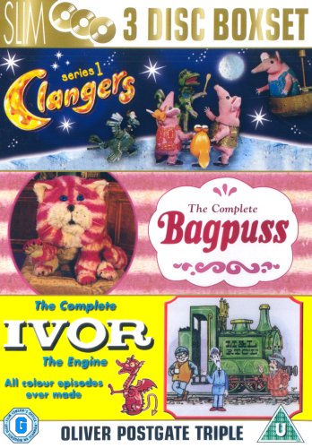 Clangers/Bagpuss/Ivor the Engine. Nostalgic Oliver Postgate DVD set