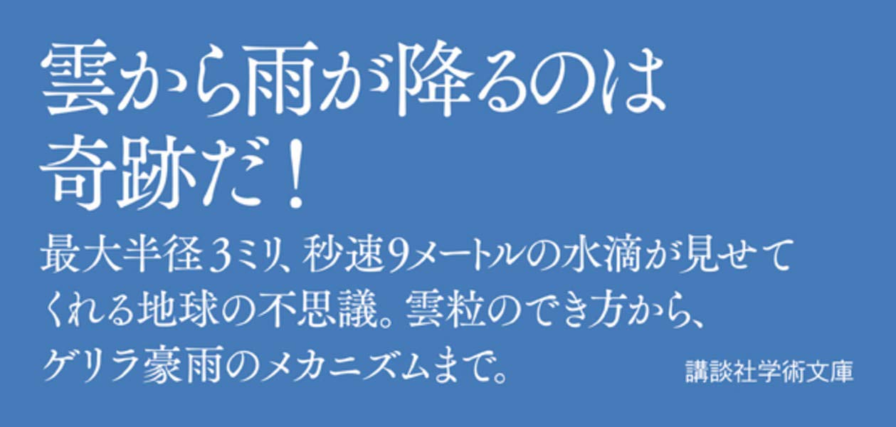 雨の科学 講談社学術文庫 武田 喬男 本 通販 Amazon