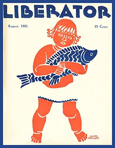 11"x14"Quality Poster print.Liberator.Girl with fish.Children.9883