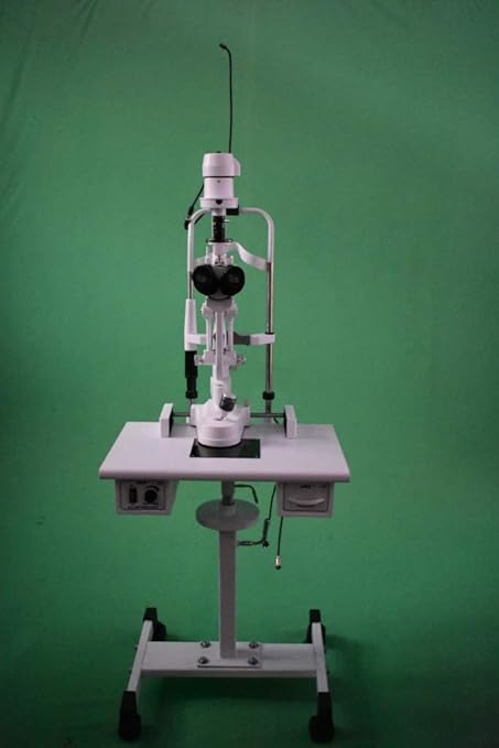 2 pasos opthalmic microscopio