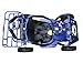 ZXTDR Electric Go Kart For Kids with Powerful 48v 1800w Brushless Motor (Blue)