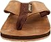 Reef Leather Smoothy Flip Flops for Men