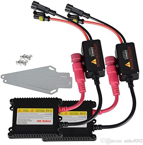 HID Xenon Conversion Kit Replacement Ballasts - 1 Pair, 35 Watts DC Slim -