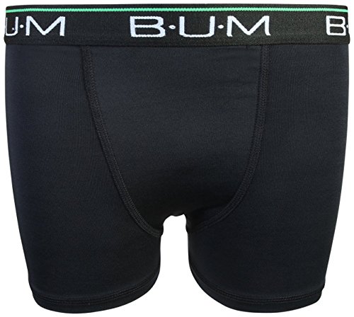 B.U.M. Equipment Boys\' Performance Active Compression Underwear Boxer Briefs (6 Pack), Black/Charcoal/Camo, Medium/8-10'