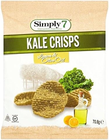 Simply7 Kale Crisps Lemon & Olive Oil 70.8g