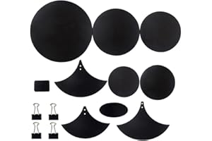 Drum Set 10pcs Mute Pads Practice Mute Drumming Practice Pad Bass Drums Quiet Sound Off Black for Quiet Practice