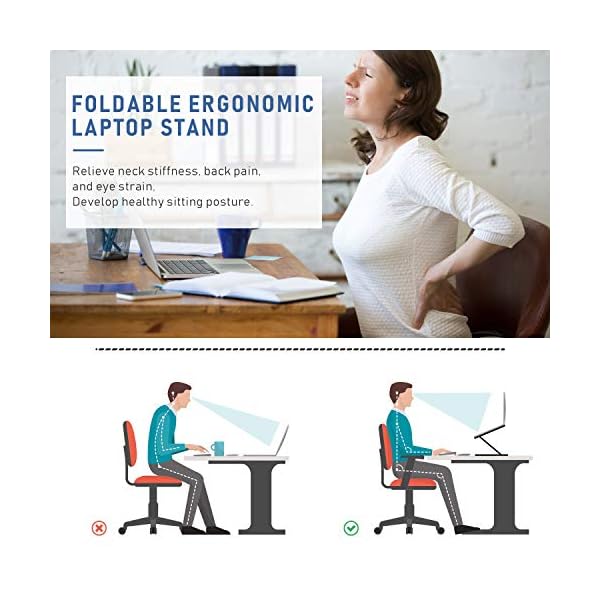 Jelly-Comb-Laptop-Stand-Multi-Angle-Adjustable-Laptop-Riser-With-Foldable-Legs-and-Phone-Holder-Ventilated-Notebook-Stand-Tray-for-MacBook-Desktop-Computer-Tablet-Grey Jelly Comb Laptop Stand, Multi-Angle Adjustable Laptop Riser With Foldable Legs and Phone Holder, Ventilated Notebook…