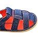 Kuner Baby Boys and Girls Cotton Rubber Sloe Outdoor Non-slip Sandals First Walkers Shoes