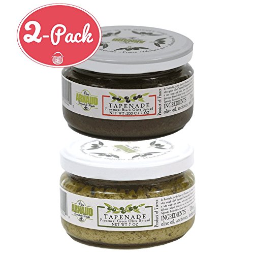 Arnaud Green & Black Olives Tapenade Duo, 2-Pack - Thumbnail 3
