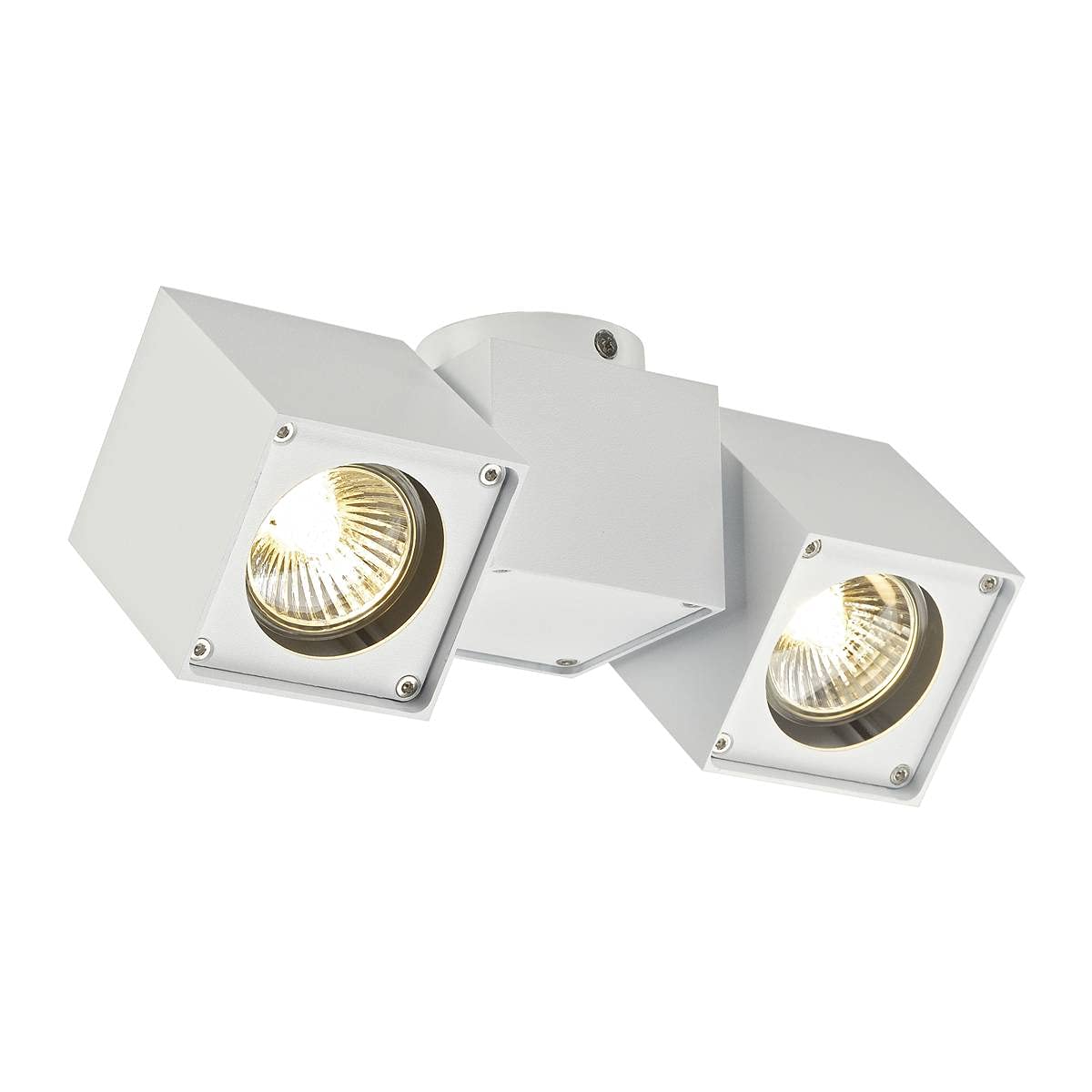 SLV Surface-Mounted Wall and Ceiling Light Altra DICE/Internal Ceiling and Wall Illumination, Surface-Mounted Light, Wall-Mounted Light, Ceiling spot / GU10 50W White