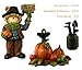 Pretmanns Fairy Garden Accessories Kit – Miniature Garden Fairy, Vegetable Stand (5”High), Scarecrow & Vegetable Collections – Colorful 5 Piece Fairy Garden Set