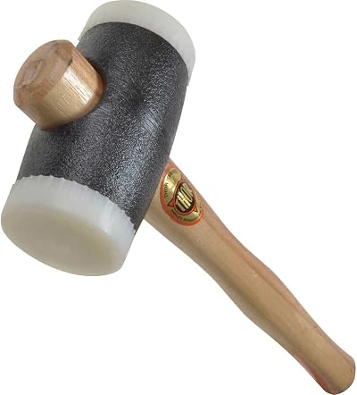 Thor 720 Nylon Hammer 5.5 lb Thorex With White Nylon Faces 2.5 in Face