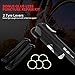 NewMainone Mini Bike Pump Portable Bicycle Frame Pump,Bicycle Tire Pump Glueless Puncture Repair Kit,120 PSI Fast Air Pump Suitable for Presta & Schrader Valve
