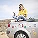 Stickers for Water Bottles Big 100-Pack Cute,Waterproof,Aesthetic,Trendy Stickers for Teens,Girls Perfect for Waterbottle,Laptop,Phone,Travel Extra Durable 100% Vinyl
