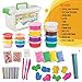 DIY Slime Kit 27oz + Fluffy Soft Clay Slime for Girls or Boys, Ultimate Crystal Slime Making Kit, Slime Supplies and Add Ins, Slime Containers, Foam Balls, Fishbowl Beads, Fruit Slices, Craft Kit for