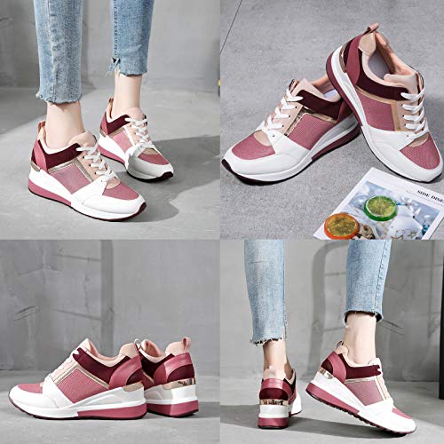 yolanda zula wedge sneakers