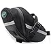 Kapoo Waterproof Bike Saddle Bag, Black