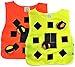Best Dodgeball Game Set for Kids with 2 Velcro Vests and 4 Dodge Balls, Great Indoor and Outside Dodge Tag Kit, Free Ebook with Fun Activities for Children to Play