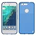 Google Pixel Case, DGtle Anti-Scratches TPU Gel Premium Slim Flexible Soft Bumper Rubber Protective Case Cover for Google Pixel (Matte Blue)