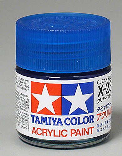 Tamiya Acrylic X23 Gloss,Clear Blue TAM81023