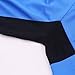 ARSUXEO Men's Slim Fit Cycling Jersey Short Sleeves Bike Bicycle MTB Shirt Blue Size X-Large