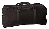 Rothco Canvas Tanker Style Tool Bag, Black