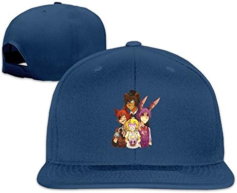 Navy Flat Cap Five Nights At Freddy's Navy Flat Peak Woman
