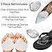 6 Piece Complete Ball of Foot Cushions Set with Metatarsal Pads, Womens High Heels and Dress Shoes Gel Pad, Sandal Support Cushion Padding Inserts for Feet Pain Relief. Under Socks in Shoe Insoles