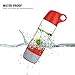 Creative 2 in 1 Wireless Portable Built-in 500mAh Rechargeable Stereo Bluetooth Speaker + Waterproof Outdoor Sports Water Bottle for iPad, iPhone, Android Devices and Smartphones (red)