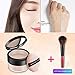 Magic Minerals Powder Foundation Oil-control Longlasting Loose Powder Set Waterproof Concealer With Makeup Brush For Women Shine Works All Day Make Up (1#Natural color + brush)