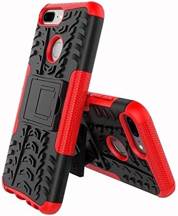 Honor 6X Case, Huawei Mate 9 Lite Case,HAOSHI [Built-in Kickstand] [Dual Layer Hybrid] [Heavy Duty Protection] [Full-body Rugged] [Shock Proof] Case Cover for Huawei Honor 6X or Mate 9 Lite Red