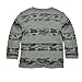 Burt's Bees Baby Baby Boy's T-Shirt, Long Sleeve V-Neck and Crewneck Tees, 100% Organic Cotton, Dried Leaf Heather, 18 Months