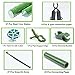 BLIKA 104 Pcs DIY Plant Supports, 4FT Tomato Cages Assembled Garden Plant Stakes for Vertical Climbing Plants, Plant Stakes and Support