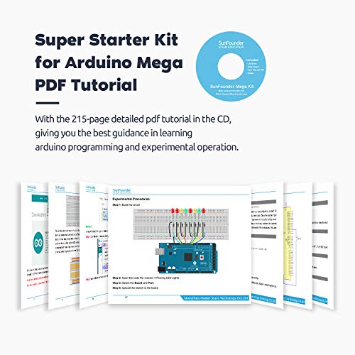 4 SunFounder+Project+Mega2560+Tutorials+Included
