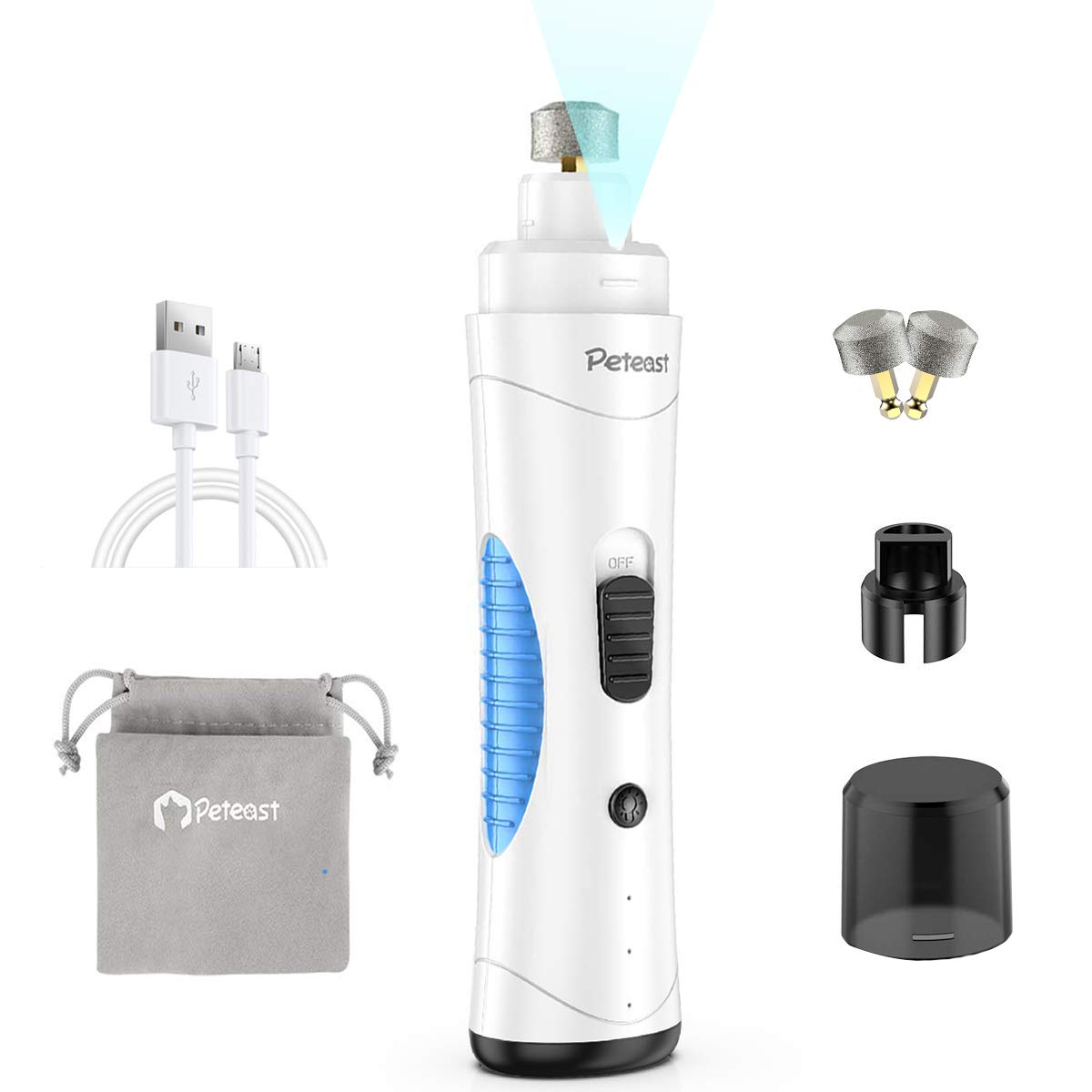 casfuy dog nail grinder clipper