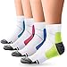 Bluemaple Compression Socks for Men & Women Circulation-Ankle Plantar Fasciitis Socks Support for Athletic