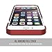 iPhone 6S Case, OBLIQ [Slim Meta][Metallic Red] Premium Slim Fit Thin Armor All-Around Shock Resistant Polycarbonate Metallic Case for Apple iPhone 6S (2015) & iPhone 6 (2014)