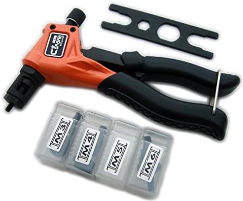 Richmann Exclusive Heavy Duty Hand nut Riveter Compact Size 200 mm M3, M4, M5, M6 (C0709)