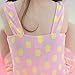 Saidi Little Girls' One Piece Swimsuit Pineapple Pink Swimwear