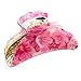 Kaide Florals Pattern Plastic Acrylic Claw Hair Clip Clamp,Jaw Hair clip Barrette for Girls and Women